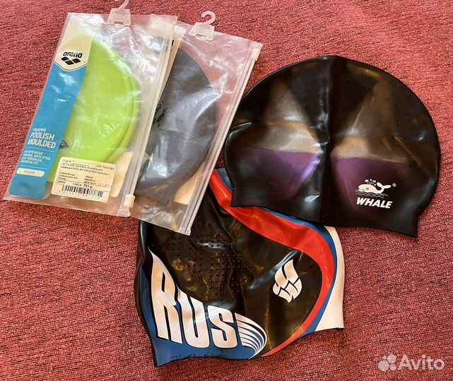 Шапочки для плавания