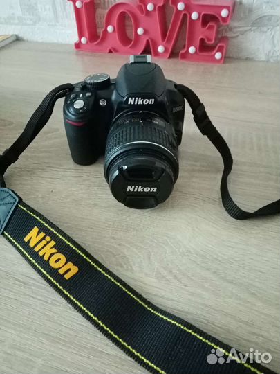 Зеркальный фотоаппарат nikon d3100