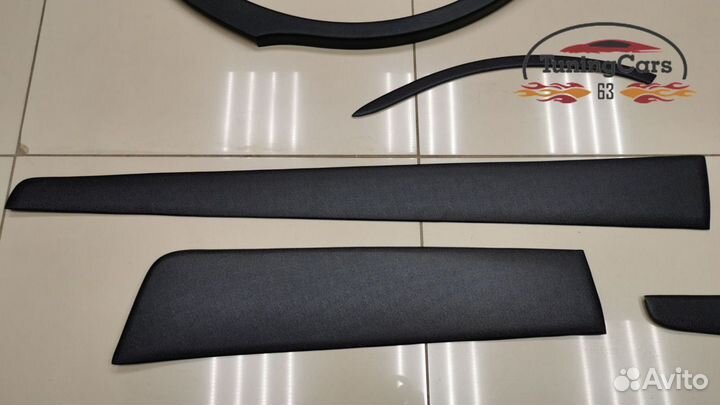 Пластиковый обвес на Лифан Х60 Кросс 2011-2015г.в