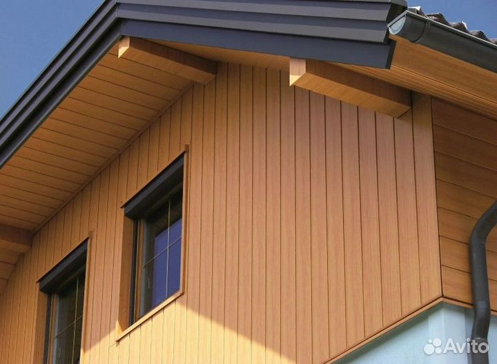 Металлический сайдинг Эко-Брус