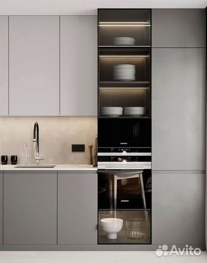 Кухня угловая на заказ.мдф фасады