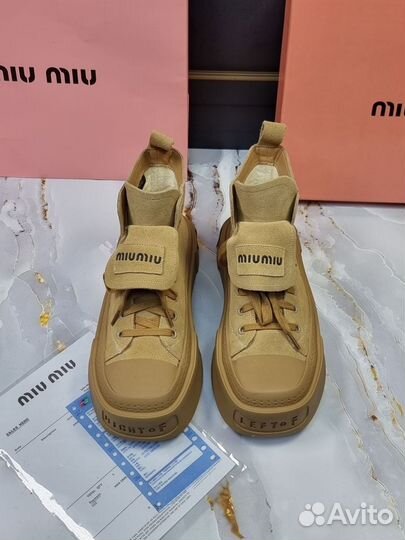 Кеды женские miu miu