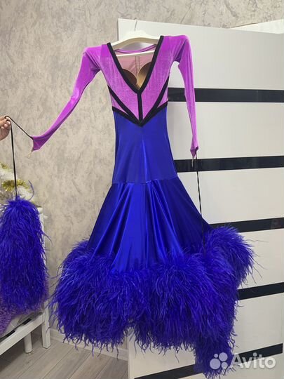 Платье для бальных танцев стандарт ю1