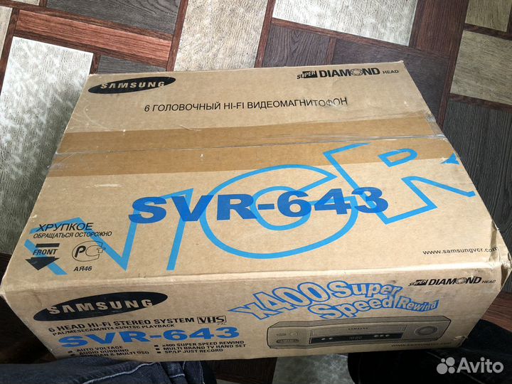 Видеомагнитофон samsung