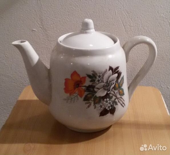 Чайники фарфоровые СССР