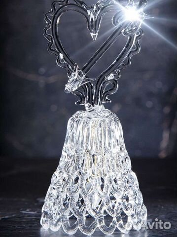 Колокольчик хрустальный подарок