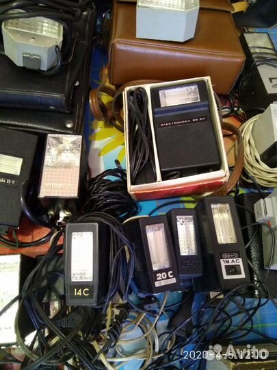 Коллекция фотовспышек