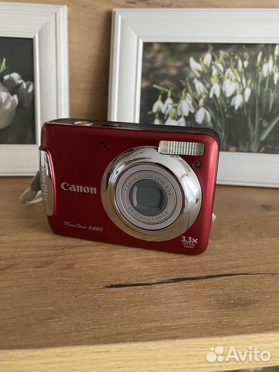 Цифровой фотоаппарат Canon PowerShot A480