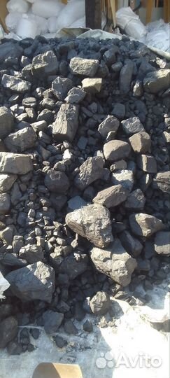 Уголь в мешках