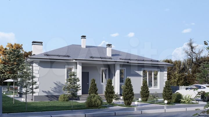 Дом 118 м² на участке 8,1 сот.