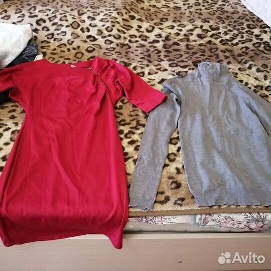 Вещи пакетом 42-44-46,обувь 36р