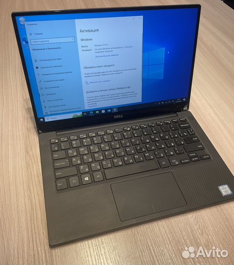 Ноутбук Dell xps 13 9360 (треснут экран)