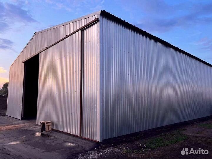 Ангар металлический