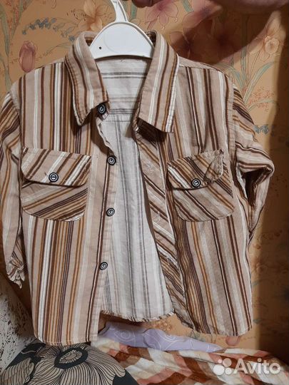 Рубашки для мальчиков 92-98