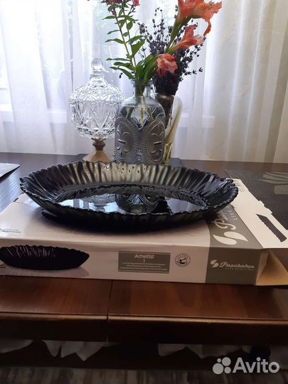 Блюдо большое овальное