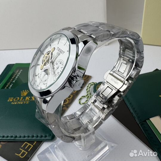 Часы мужские Tissot 1853 механические белые