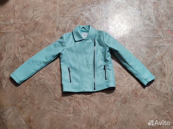 Хорошая кожаная детская куртка