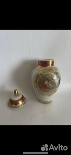 Старинная фарфоровая вазочка,солонка martinroda