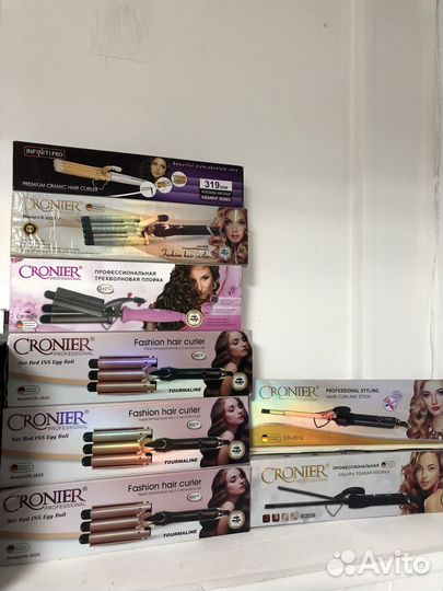 Плойка гофре утюжок новый все для укладки волос