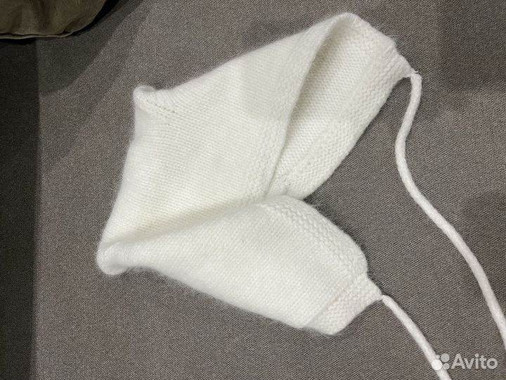 Шапка чепчик с ушками