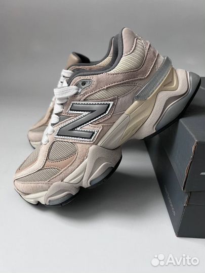 New balance 9060 бежевые