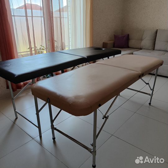 Массажный стол складной с регулировкой высоты