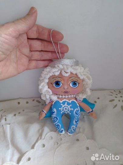 Подарок ангел морской оберег авторская кукла