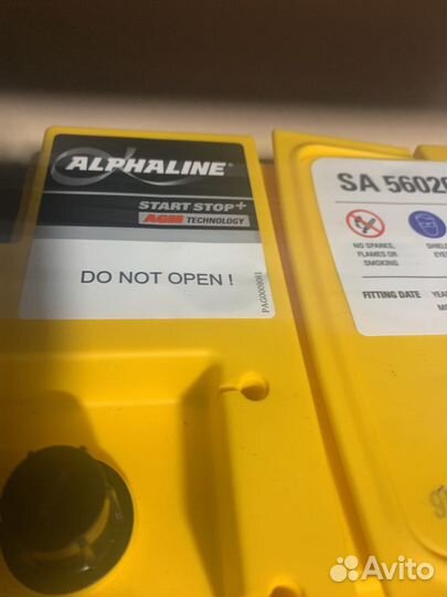 Alphaline 60ah AGM Start Stop