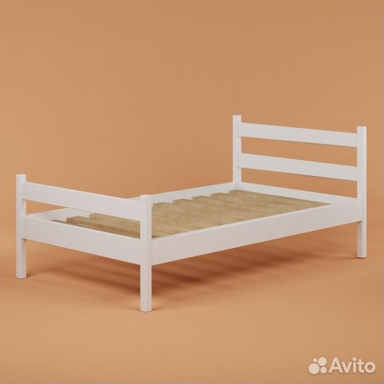 Кровать односпальная 160 80 лак
