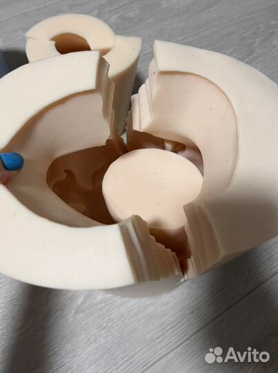 Силиконовая форма кашпо