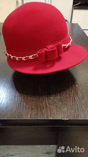 Шляпа фетровая женская