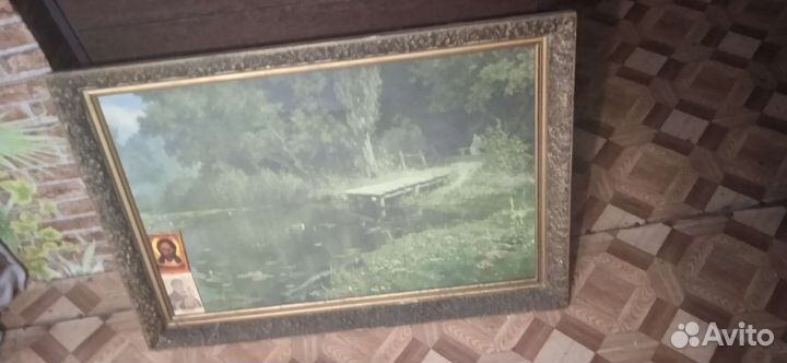 Картина Поленова Заросший пруд