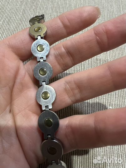 Магнитный браслет от давления