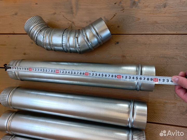 Трубы для дымохода оцинкованная