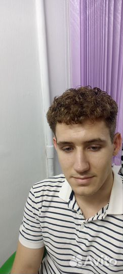 Мужская завивка