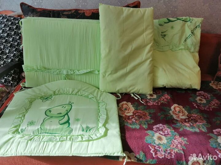 Детское постельное белье в детскую кроватку