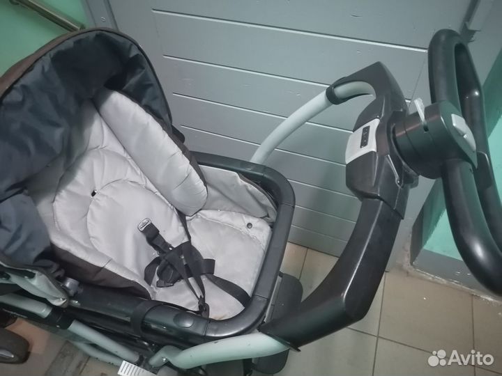 Коляска для двойни peg perego