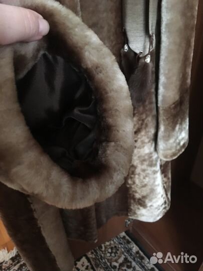 Шуба мутон. Новая