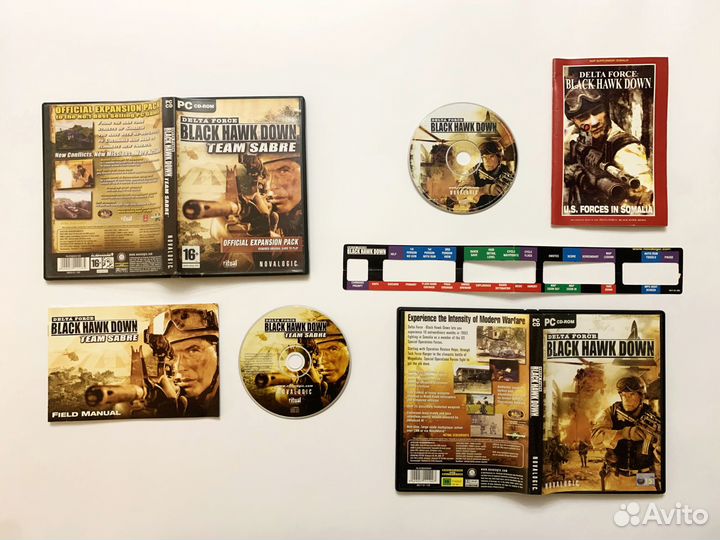Набор Delta Force Black Hawk Down зарубеж лицензия