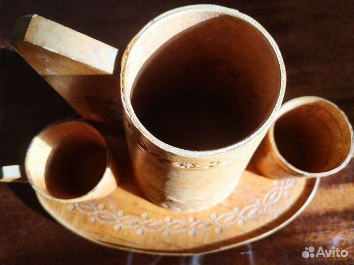 Сервиз из бересты
