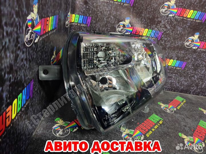 Фара renault logan 2 рестайлинг С 2018 левая