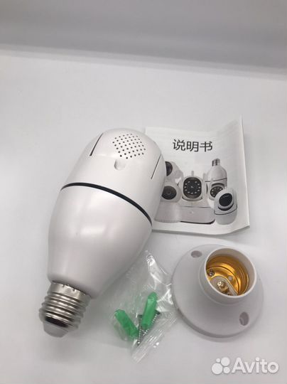 Камера видеонаблюдения лампочка