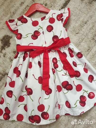 Платье летнее для девочки 92