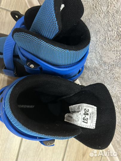 Коньки детские раздвижные 34-37 размер