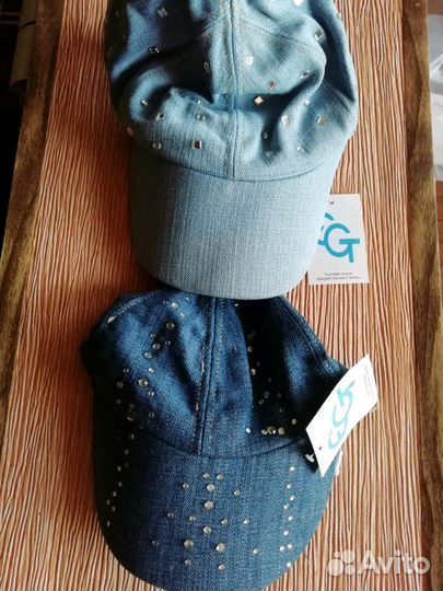 Кепка джинсовая Новая