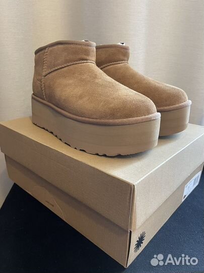 UGG Classic Ultra Mini Platform Chestnut