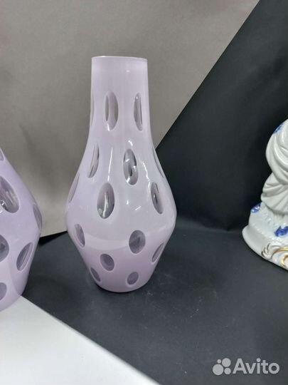 Ваза горох Гусь хрустальный