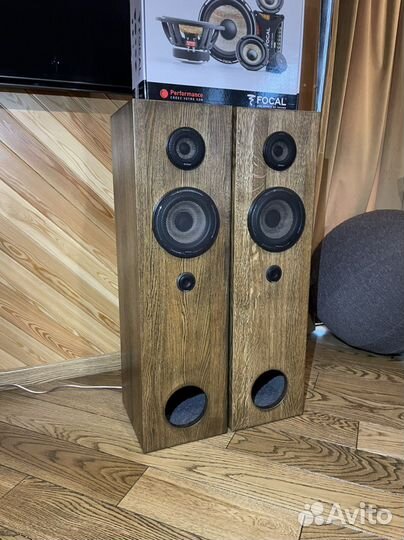 Напольная трёх полосная акустика рупорного типа