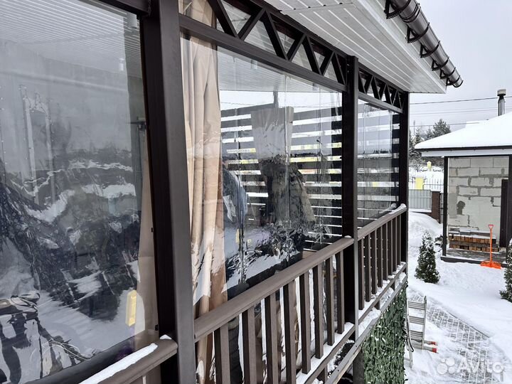 Мягкие окна для террас, беседок, веранд