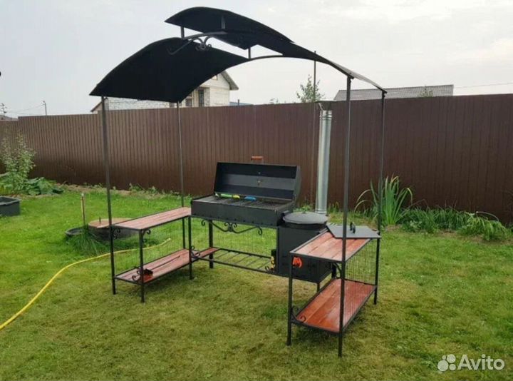 Кованый мангал